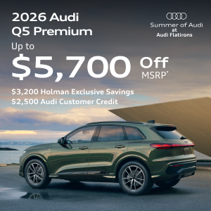SUV 2026 Audi Q5 PREMIUM, MSRP $57,495 Purchase Offer